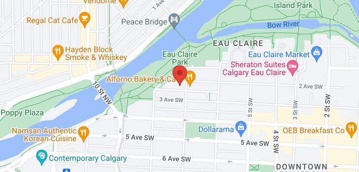 map of 301 801 2 Avenue SW